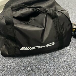 Mercedes-Benz AMG Black Duffel Storage Bag — Genuine OEM A1978990086